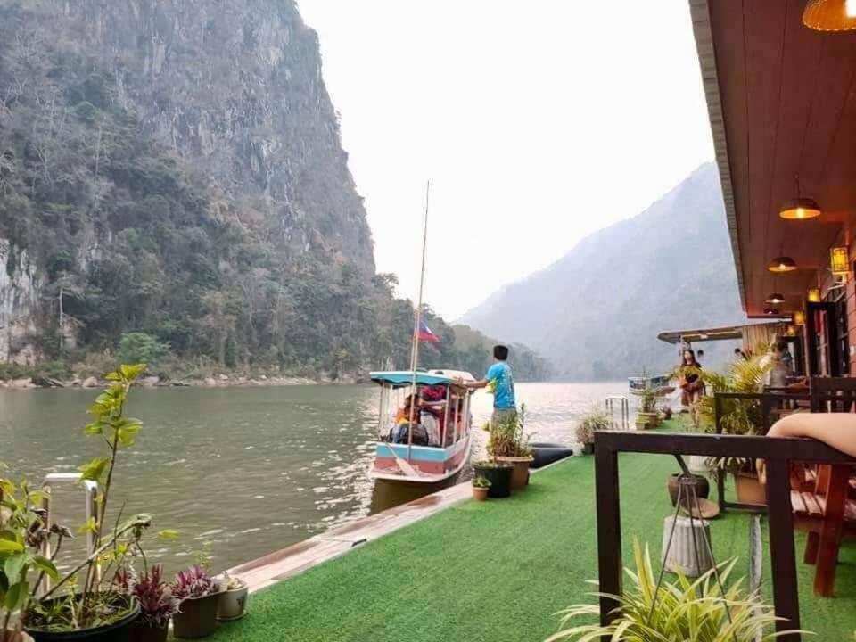 Ou River House Nongkhiaw Esterno foto