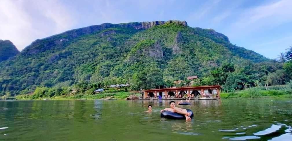 Ou River House Nongkhiaw Esterno foto