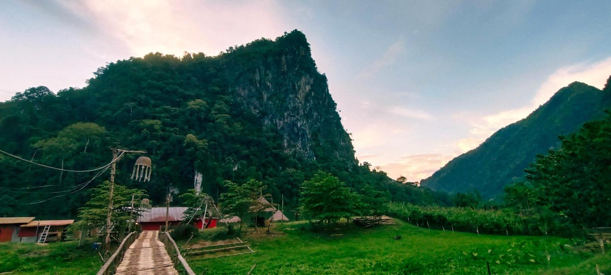 Ou River House Nongkhiaw Esterno foto